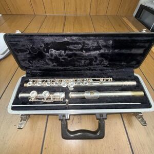 Bundy Flute By The Selmer  USA Silver Tone With Case & Cleaning Rod #500992